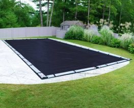 Pool Mate 10 Year Heavy-Duty Royal Blue In-Ground Winter Pool Cover, 16 x 24 ft. Pool